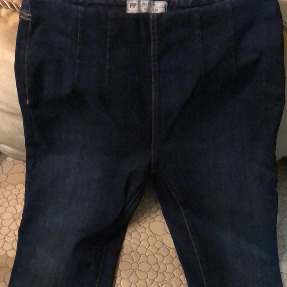 Free People High Waisted Skinny Jeans - Picture 2 of 5